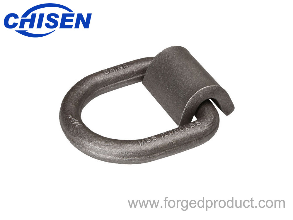Forged Heavy Duty Weld On D Shaped Lashing Ring