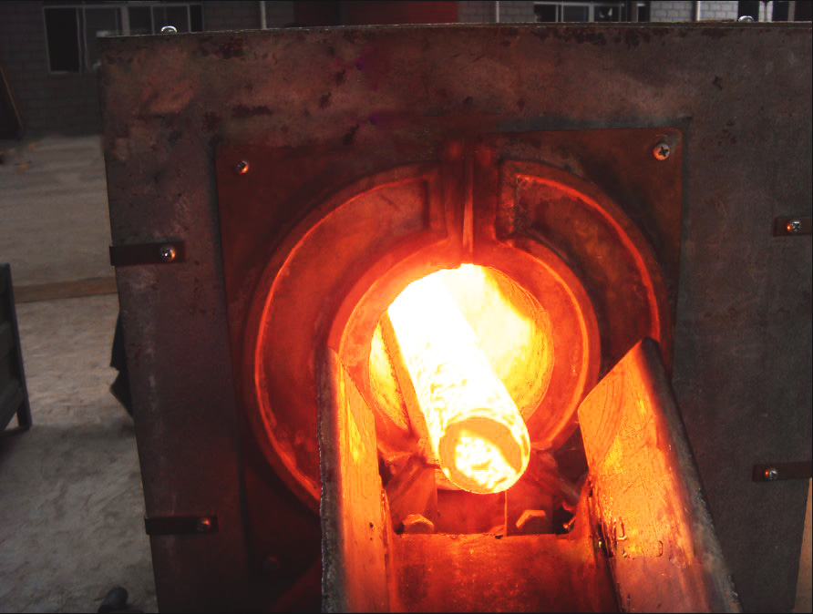 Heating Un-forged Roll Steel